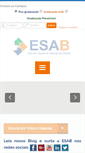Mobile Screenshot of esab.edu.br
