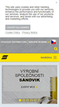 Mobile Screenshot of esab.cz